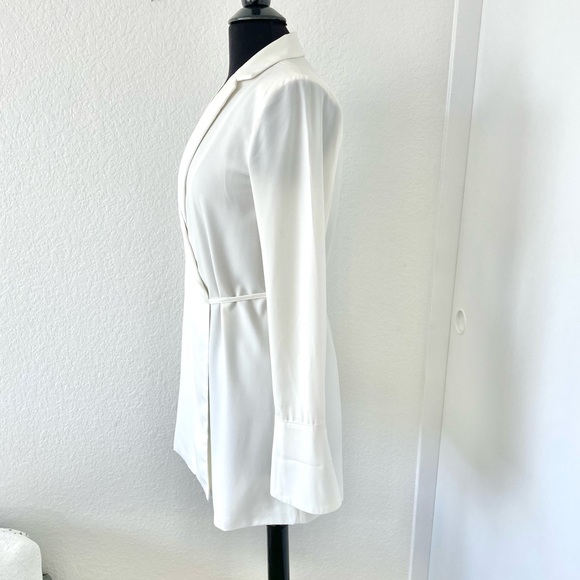 NWOT Botany White Wrap-Around Blazer Dress - S - Picture 7 of 10